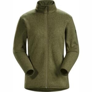 Arc'teryx Women's Olive Green Covert Cardigan - Size XS